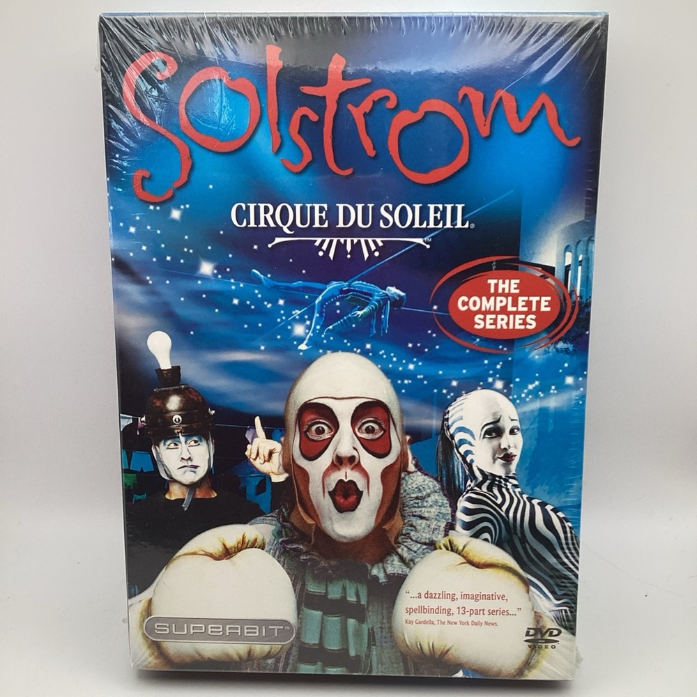Solstrom Cirque Du Soleil Complete Series 5 Disc DVD Set ✨ New Sealed✨